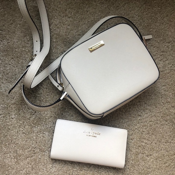 kate spade Handbags - Kate Spade | White Bag & Wallet Bundle